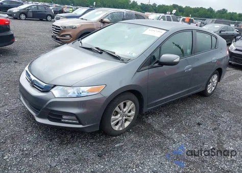 2012 Honda Insight Ex from USA, damaged, VIN JHMZE2H73CS001396